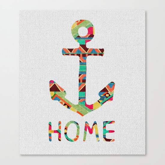 you make me home Canvas Print