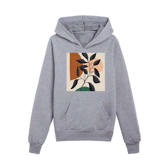 Abstract Minimal Shapes 16 Kids Pullover Hoodie