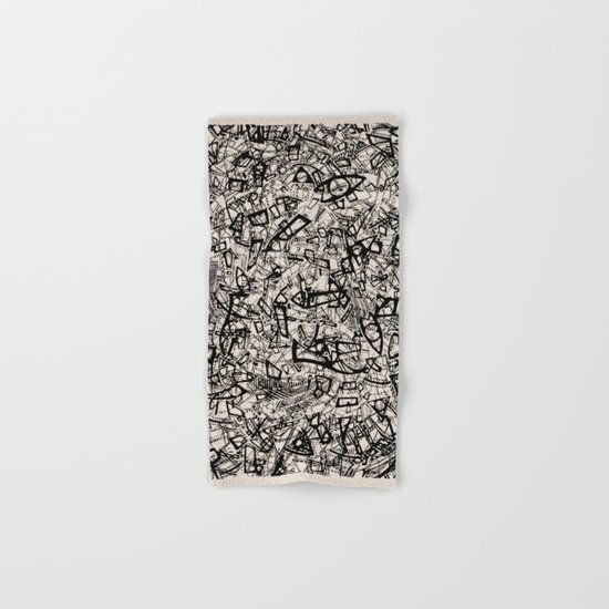 - newspaper - Hand & Bath Towel
