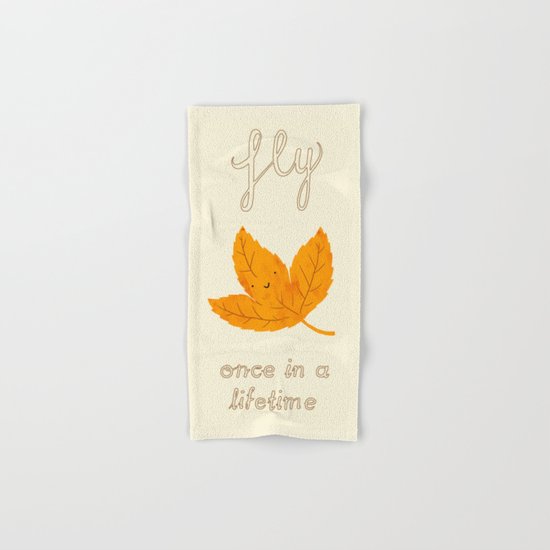 Fly, once in a lifetime Hand & Bath Towel