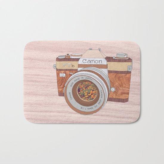 WOOD CAN0N Bath Mat