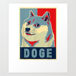 Dogecoin Poster Style Doge Shiba Inu Meme Crypto Art Print | Graphicdesign, Meme, Memestonk, Tothemoon, Dogecoin, Crypto, Diamondhands, Muchwow, Memecrypto, Doge 