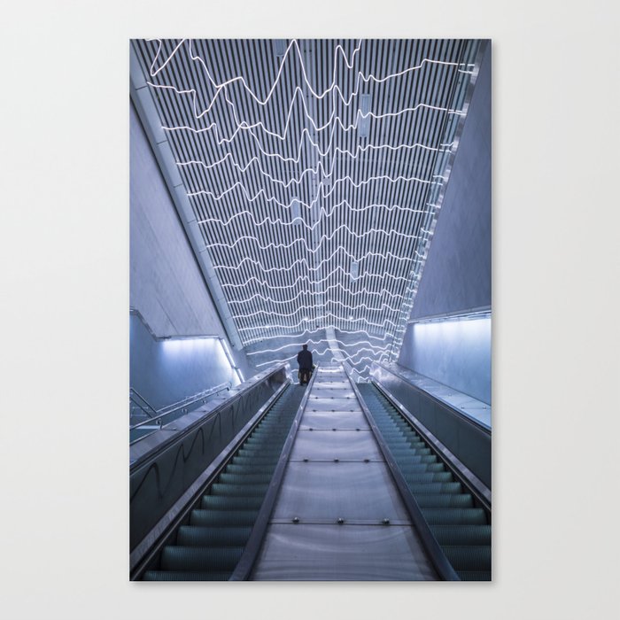 Odenplan tunnelbana Canvas Print