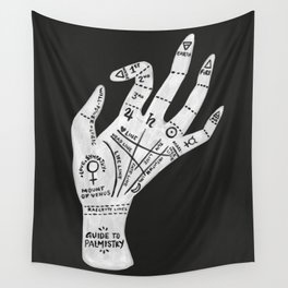 Palmistry Tapestry Wall Hanging 100 cm x 100 cm NEUF 