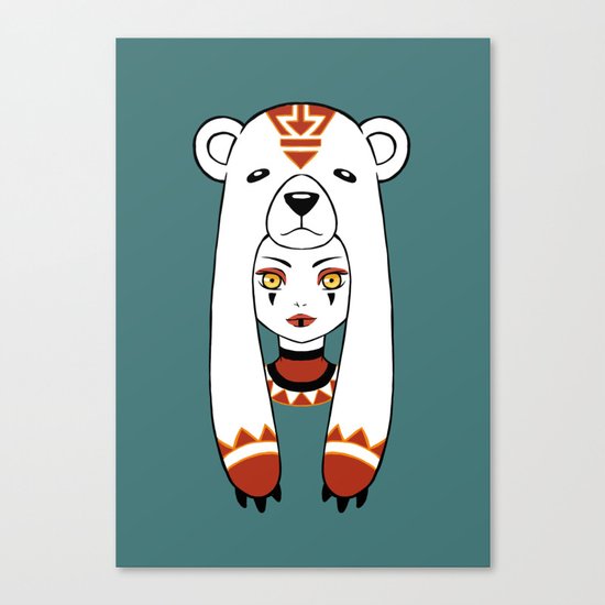 Polar Tribe Canvas Print