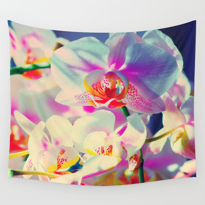 orchids Wall Tapestry by haroulita | Society6