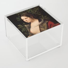 Giorgione Portrait of a Young Woman Laura Acrylic Box