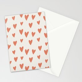 Hearts Hearts Hearts Stationery Card