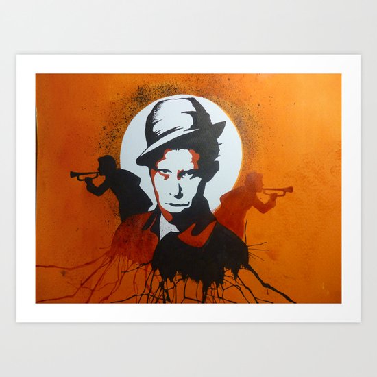Tom Waits Art Print