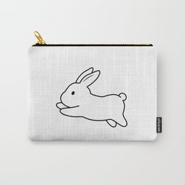 Tobe & Friends – A binky rabbit Carry-All Pouch
