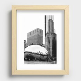 The Bean Recessed Framed Print