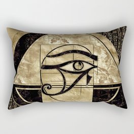 Eye of Horus - Golden Ratio  Rectangular Pillow