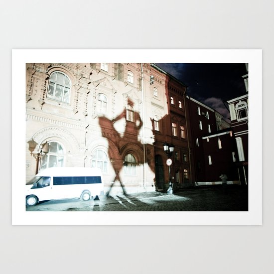 Intimidating Shadows Art Print