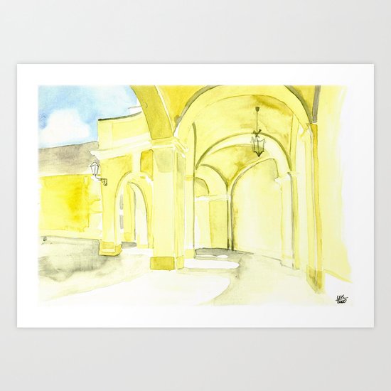 Schoenbrunn Palace, Vienna, Austria Art Print
