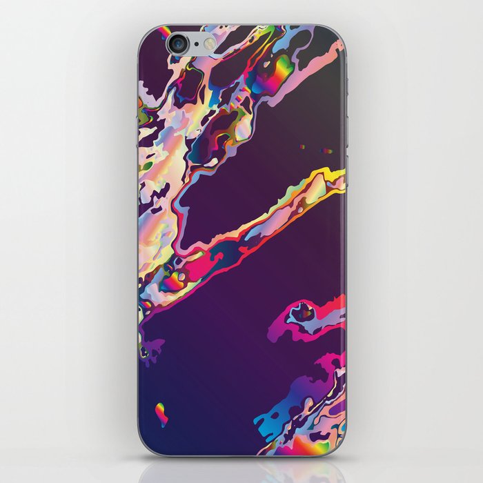 Abstract Gasoline On Water iPhone Skin
