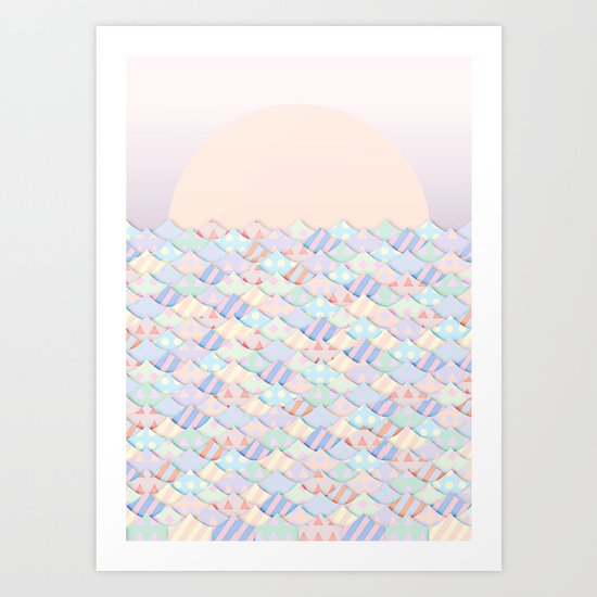 WAVE II Art Print