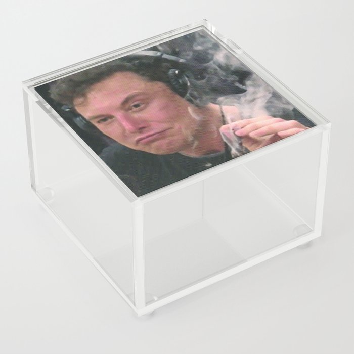 Elon Smoking Acrylic Box
