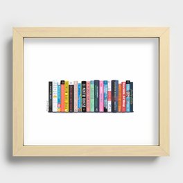 Best Books of the Year Recessed Framed Print