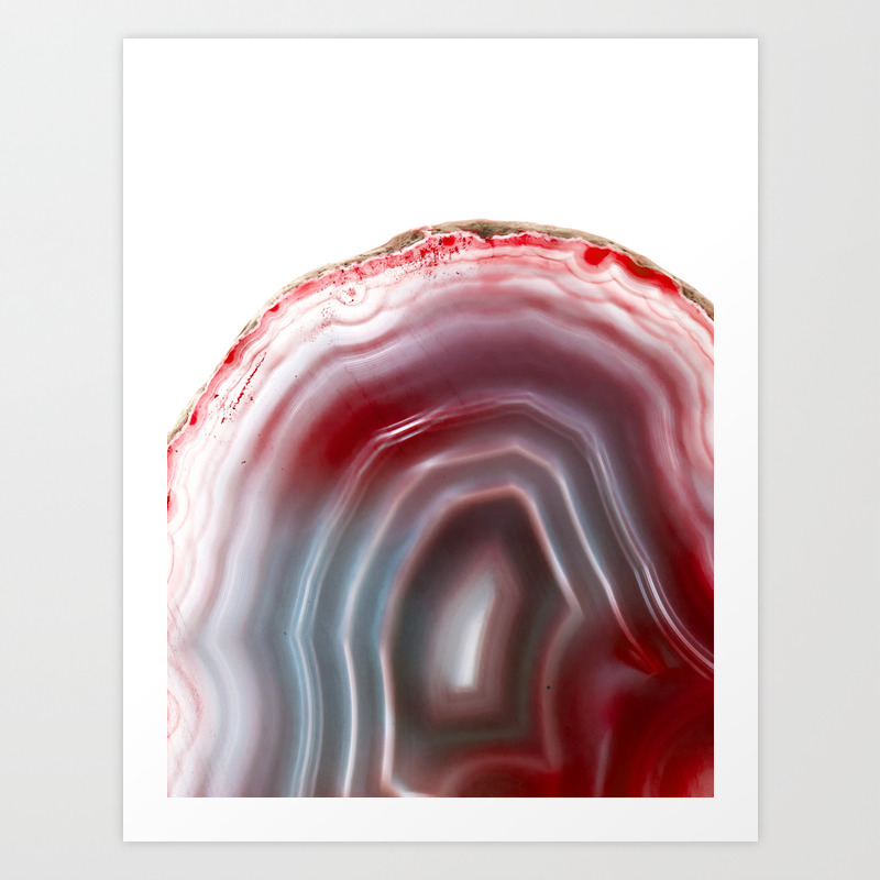 blood red agate