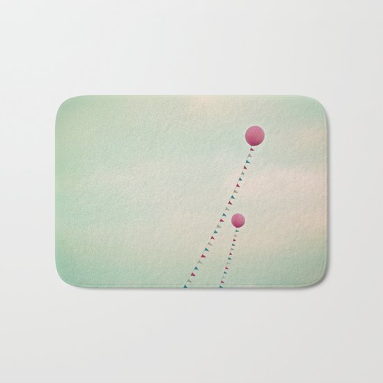Whimsical Balloons Bath Mat