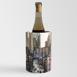 New York City Skyline Wine Chiller