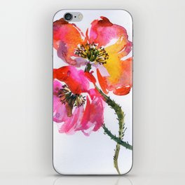 two poppies iPhone Skin