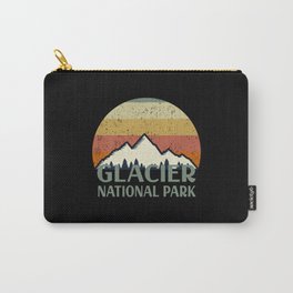 Vintage Glacier National Park Carry-All Pouch