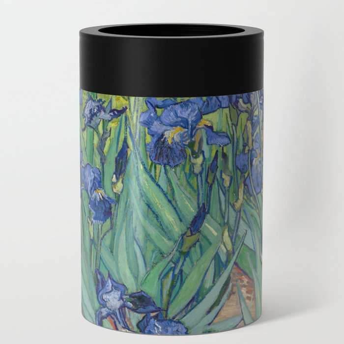 Irises by Vincent van Gogh Can Cooler