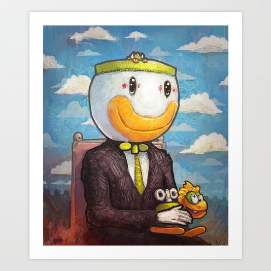 Mario Art Print