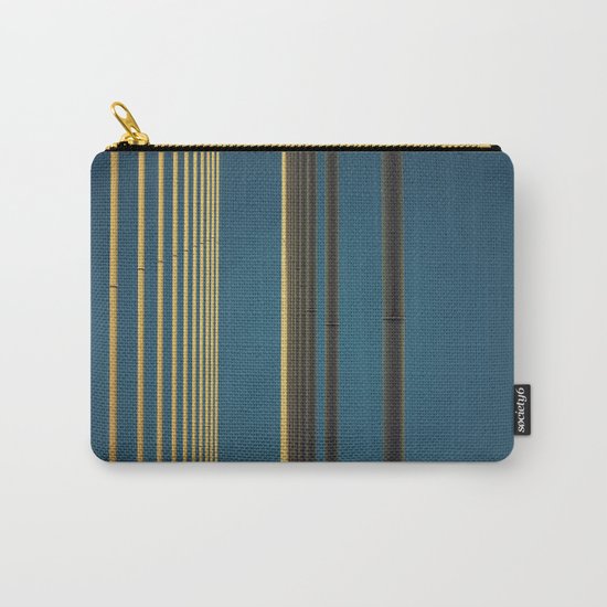 Yellow lines into the sky Carry-All Pouch