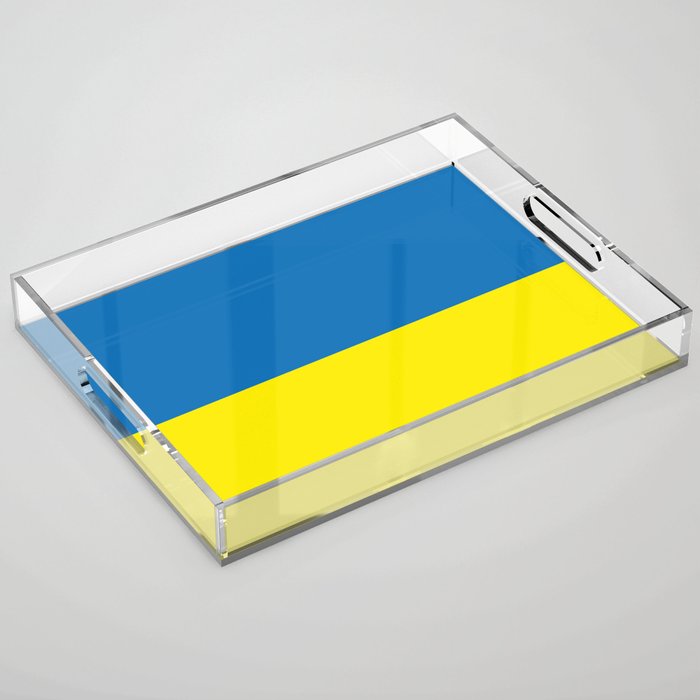 Ukraine Acrylic Tray