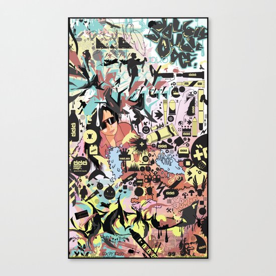 Double Double Def Canvas Print