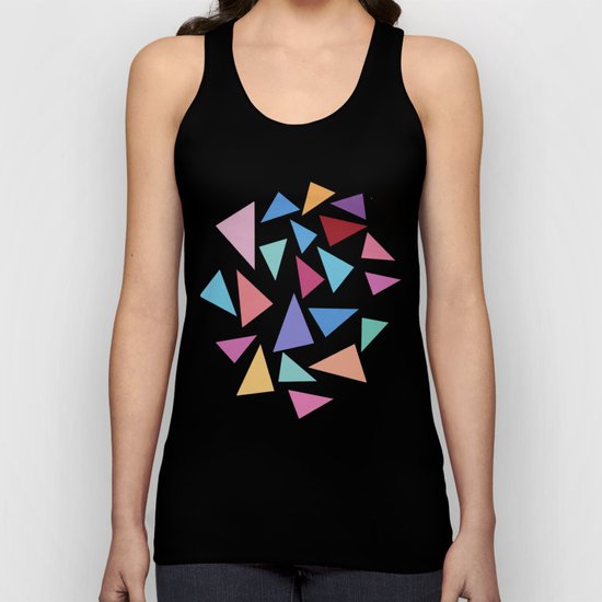 Colorful geometric pattern II Unisex Tank Top