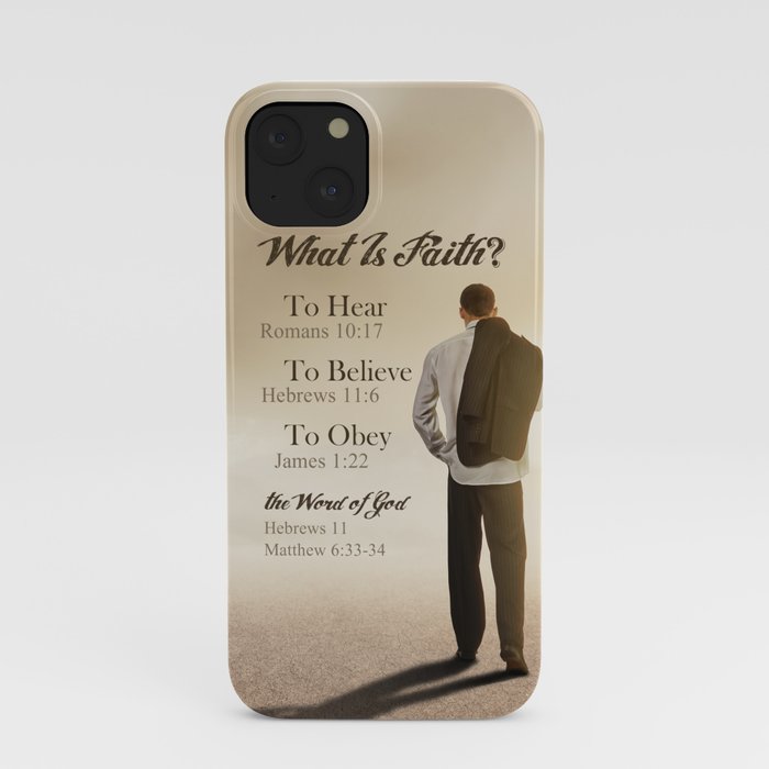 What Is Faith? iPhone Case