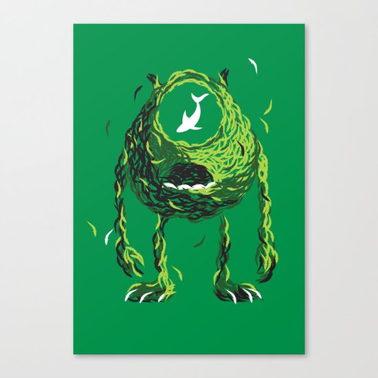 Wazowski of Fish Canvas Print