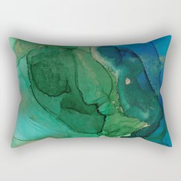 Ocean gold Rectangular Pillow