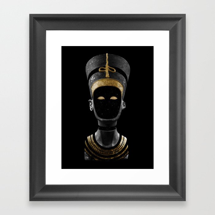 Nefertiti AD (revisited) Framed Art Print