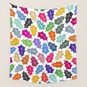 Colorful Leaves Ii Throw Blanket By Amir Faysal Society6