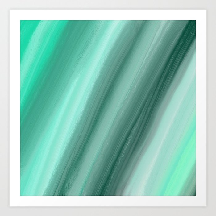 Abstract 6 Colored Sand Art Print By Traitor