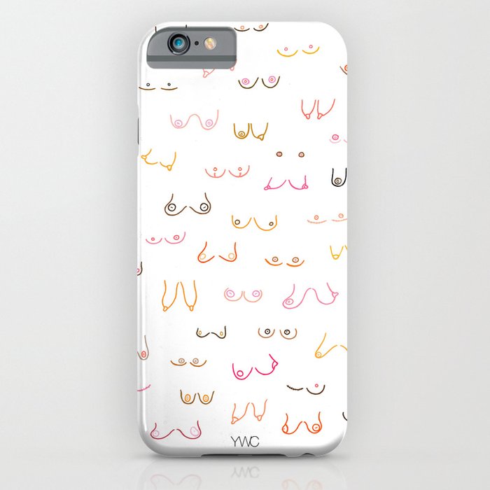 all boobs are beautiful iphone case