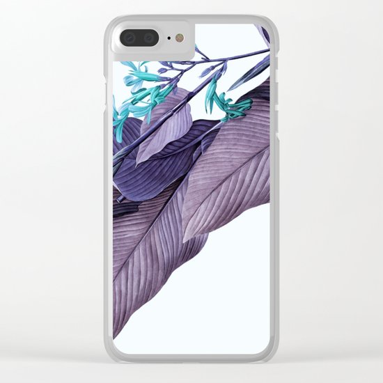 Lavender J'adore Clear iPhone Case