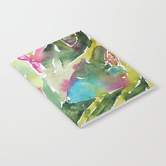 Floral abstraction || watercolor Notebook