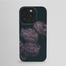Dramatic Bunch of Peonies | Modern Floral Photography | Nature iPhone Case