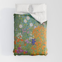 Gustav Klimt - Flower Garden Comforter