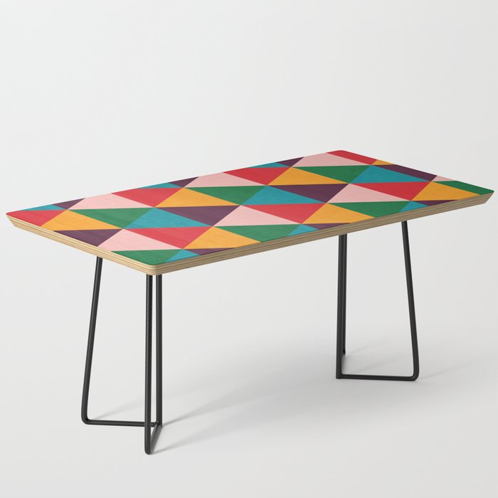 Triangle pattern Coffee Table