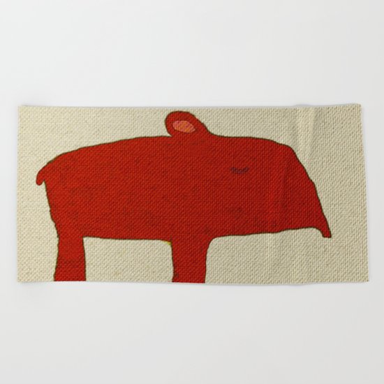 Tapir Beach Towel