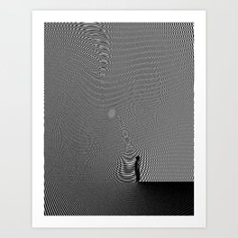 Optical Void 10 Art Print