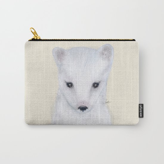 little arctic fox Carry-All Pouch