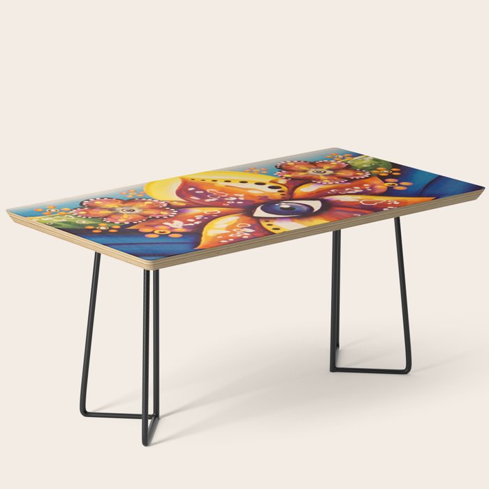 Blue Buddha Coffee Table By Mindytimm