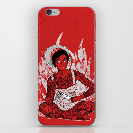 Housewife From Hell iPhone & iPod Skin